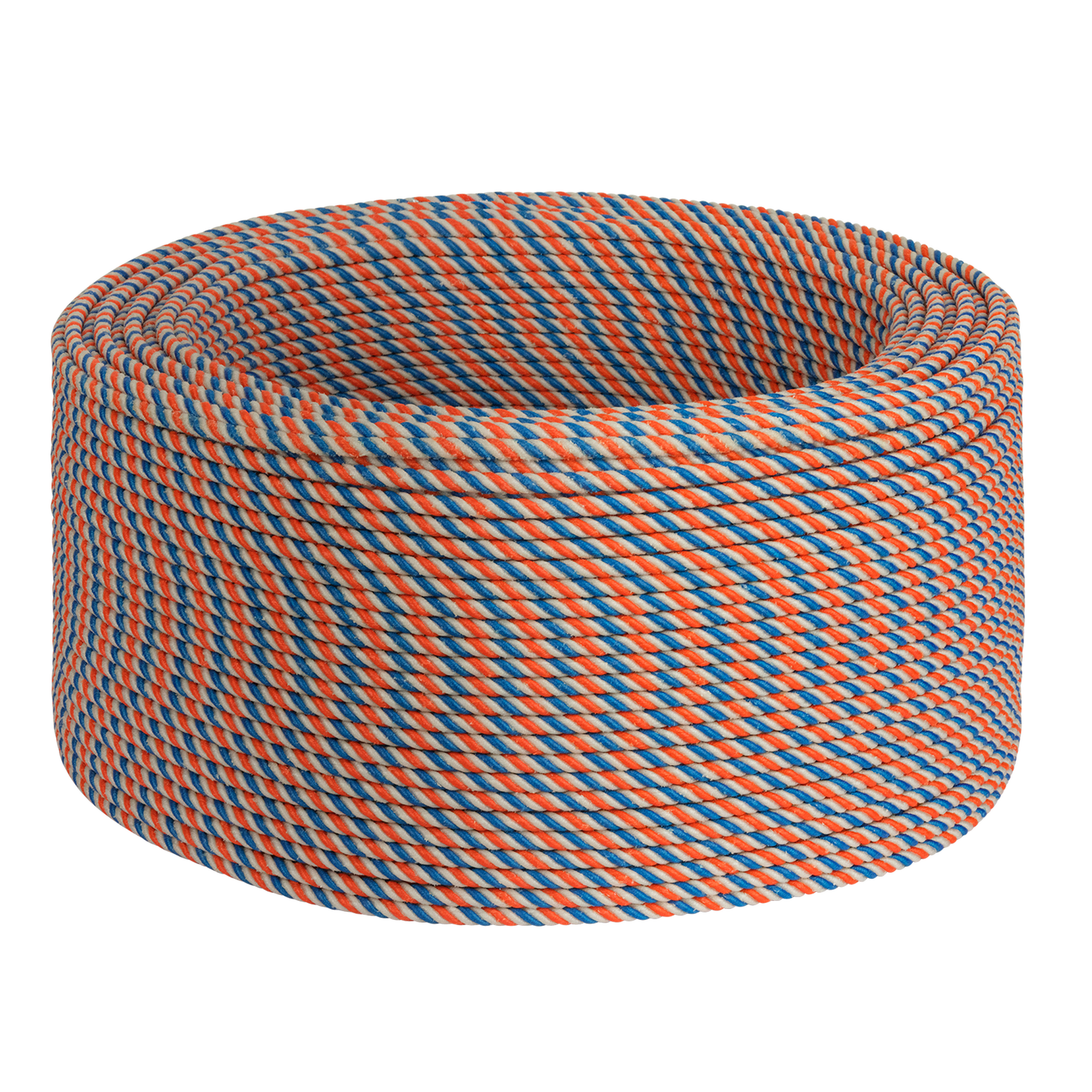 Bobina de corda 4T tricolor, 300 metros